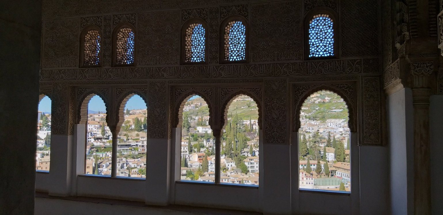 Widoki z Pałacu Nasrydów, Alhambra