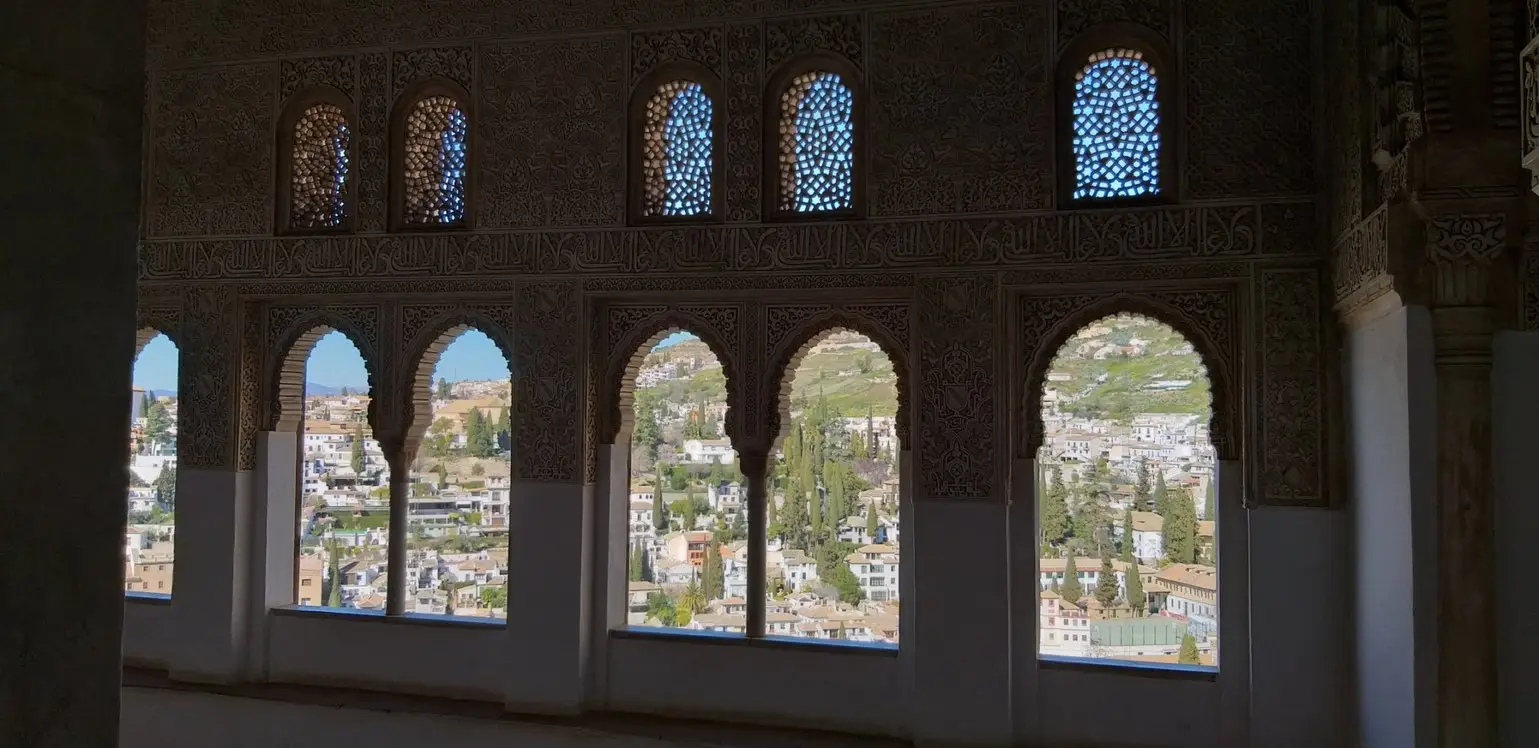 Widoki z Pałacu Nasrydów, Alhambra