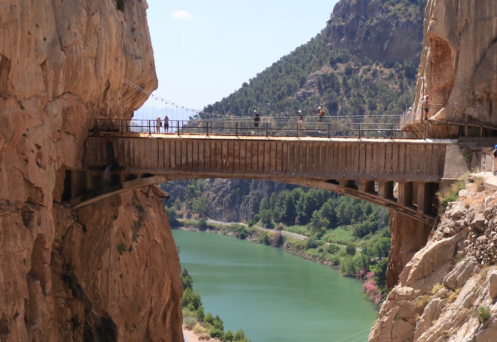 Dzięki biletom na szlak Caminito del Rey zobaczysz także jeziora w pobliżu szlaku Caminito del Rey