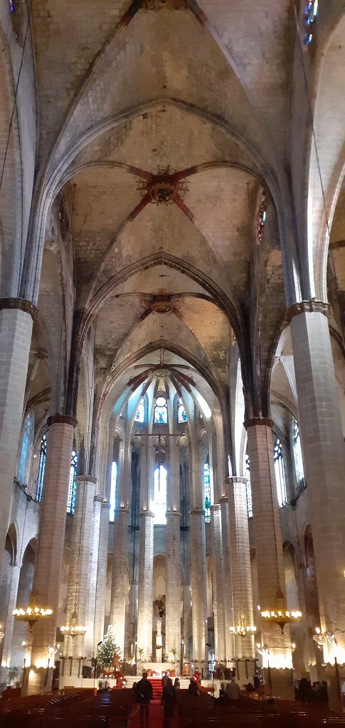 Bazylika Santa Maria del Mar w dzielnicy El Born